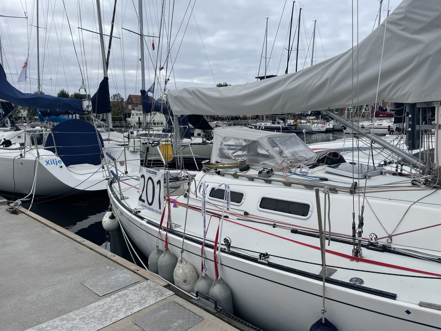 J/33 Breeze ved Silverrudder